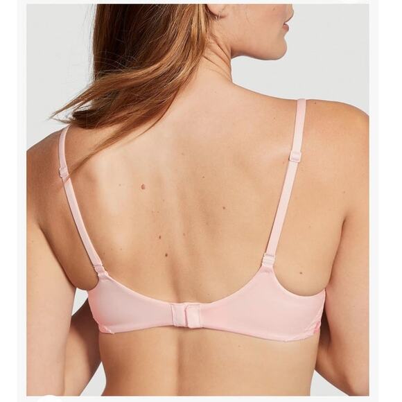 Victoria's Secret Everyday Comfort Push Up Bra Pink Lace 38D NWT - Picture 9 of 9